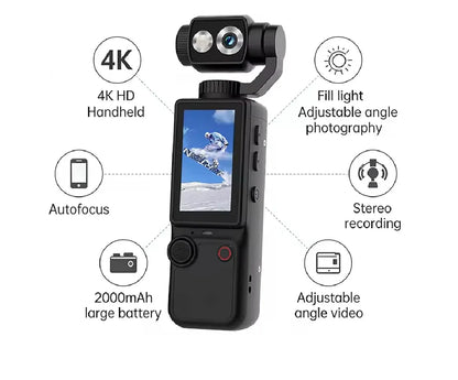 Air Tab Pocket 4K Ultra HD Action Camera