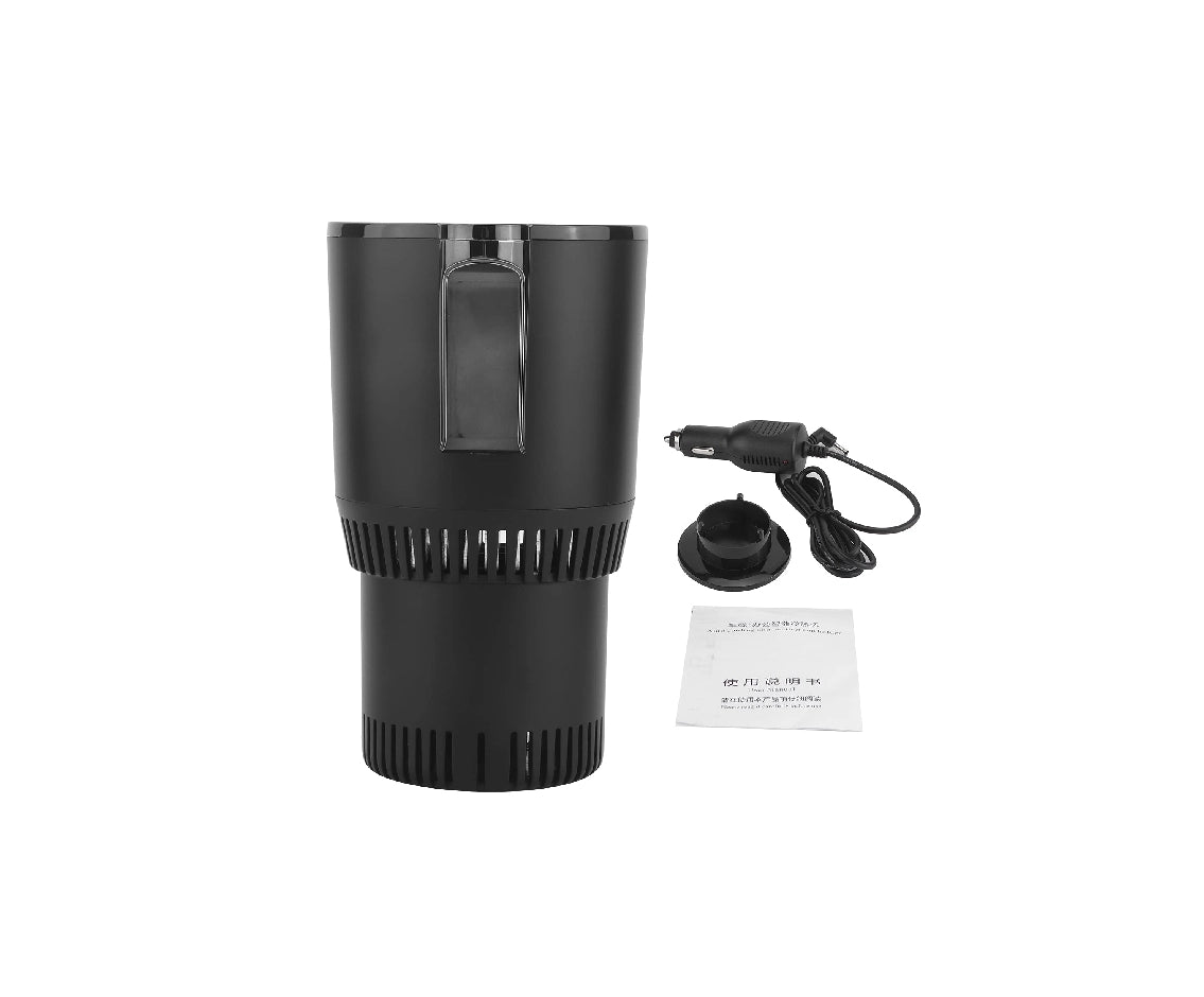 Car Cup Holders 2-in-1 Auto Cooling and Heating Cup Holder Black