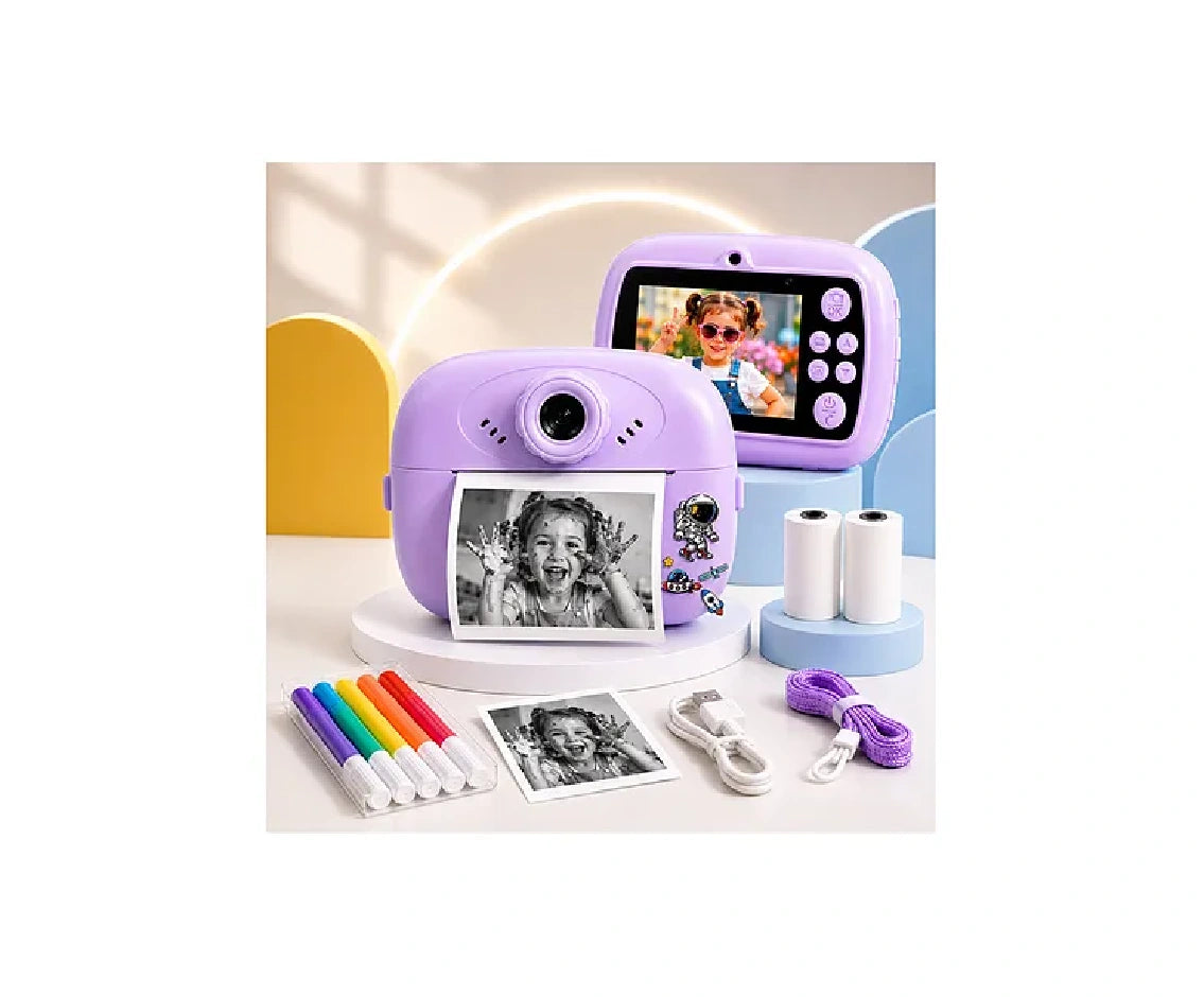 Children Printing Camera – Photo And Print 2-in-1