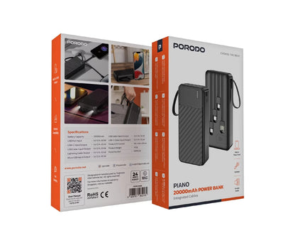 porodo piano 30000mah power bank