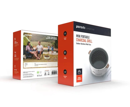 PORODO MINI PORTABLE CHARCOAL GRILL