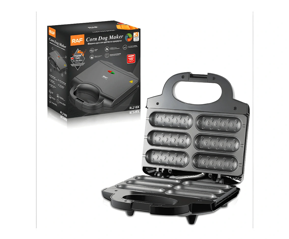 Raf Corn Dog Maker Machine 750W