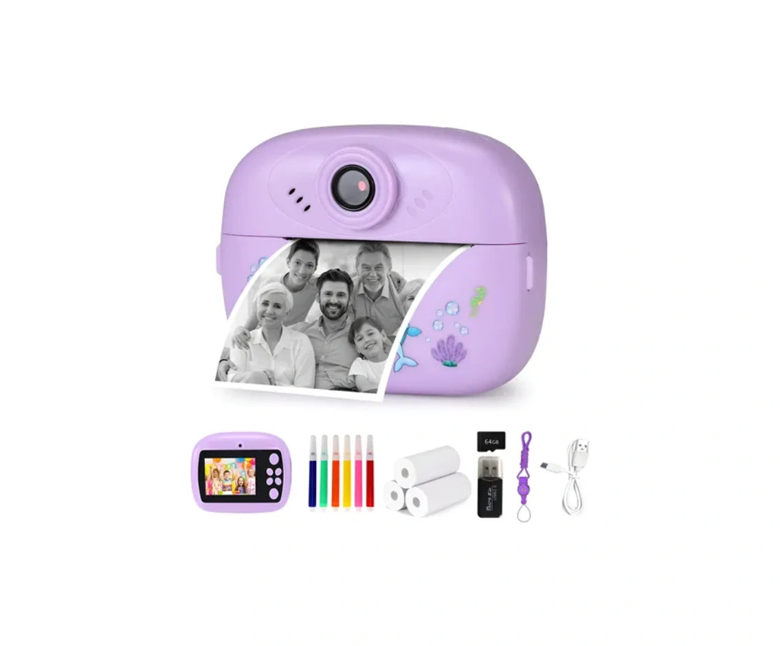 Children Printing Camera – Photo And Print 2-in-1
