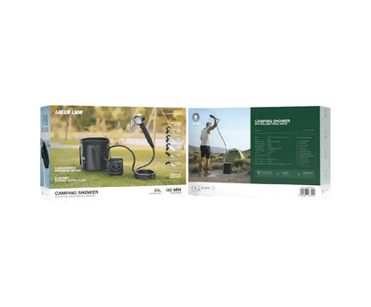 Green Lion Camping Shower With Intelligent Digital Display 20L
