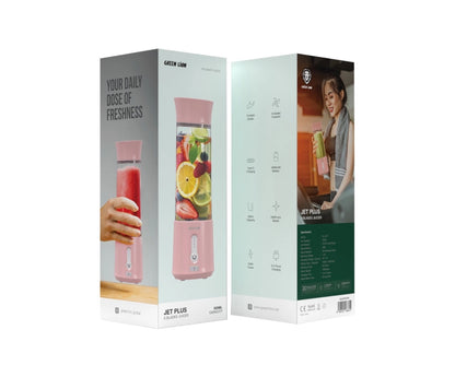 Green Lion Jet Plus 6 Blades Juicer - Pink