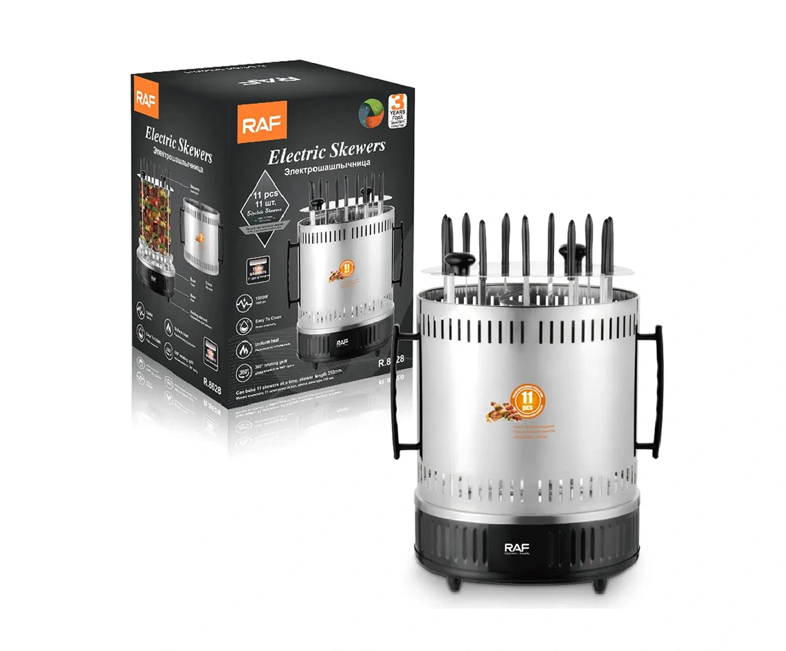 RAF Electric Skewers - Versatile Grills for Every Kitchen