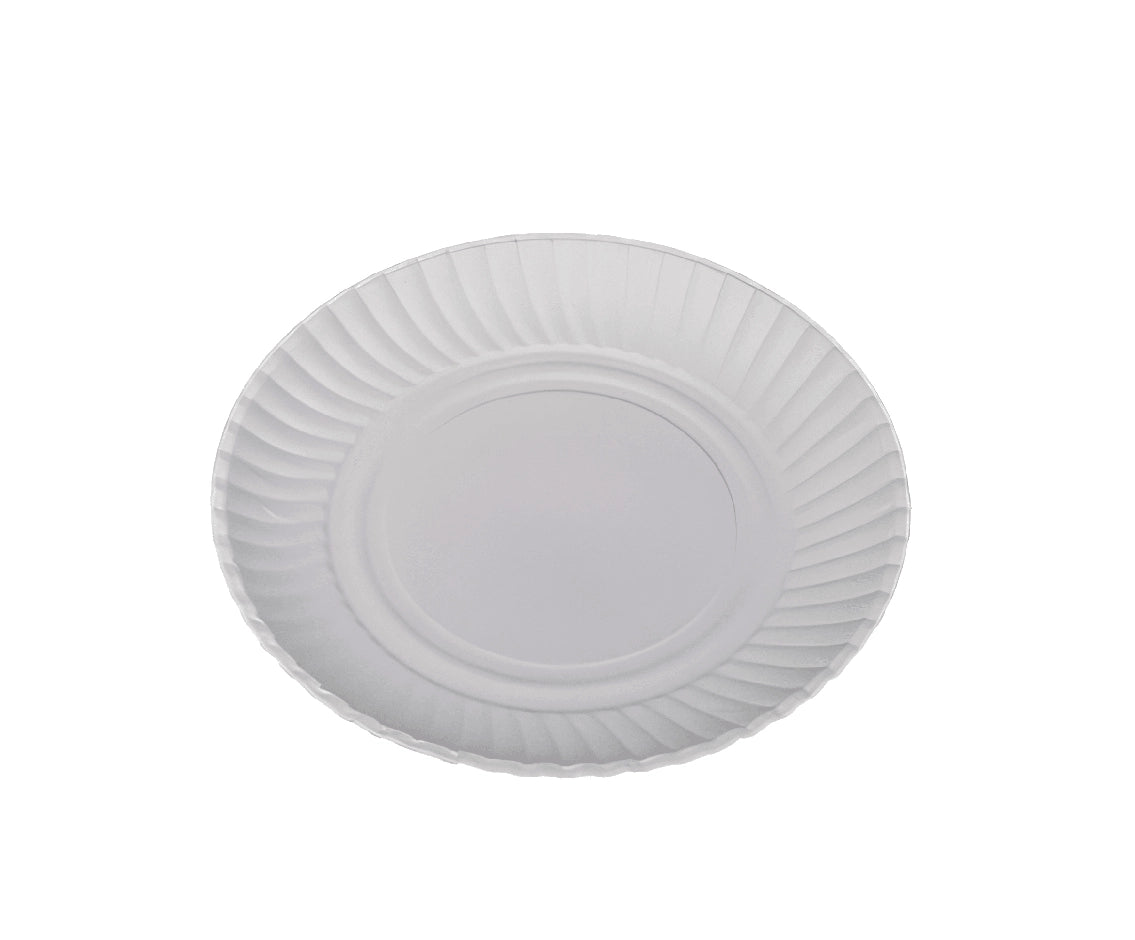 Paper Plate 7 Inch Q Pac 1X100 Pieces