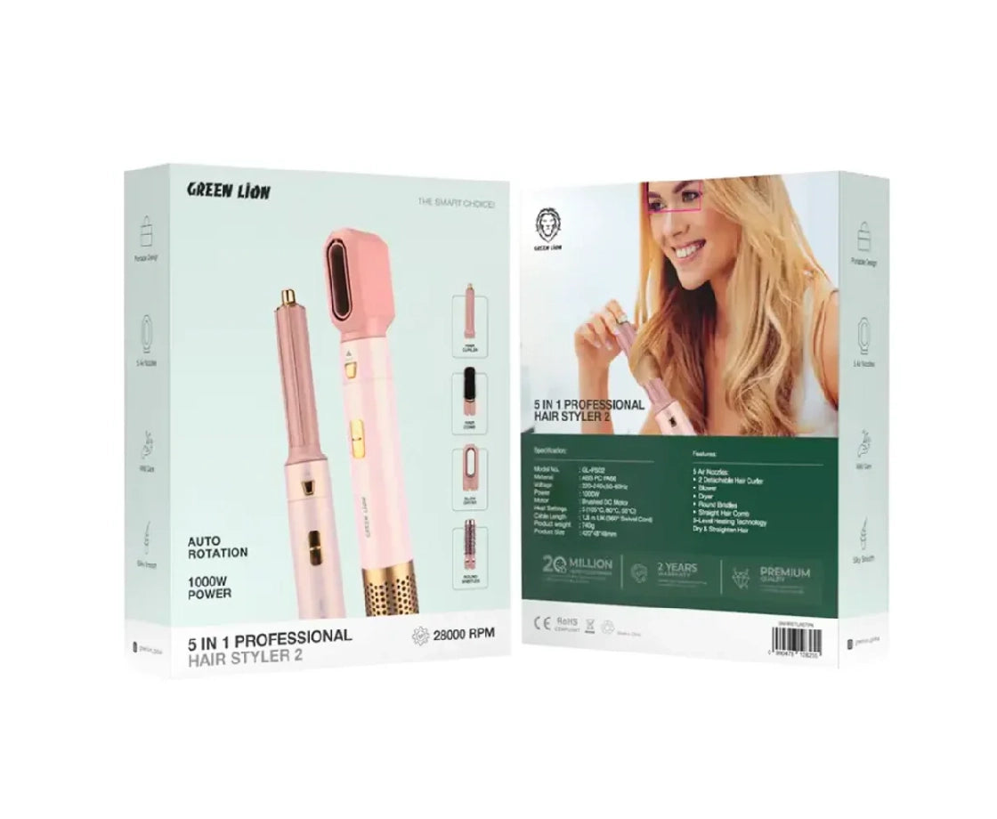 Green Lion 5 In 1 Professional Hair Styler 2