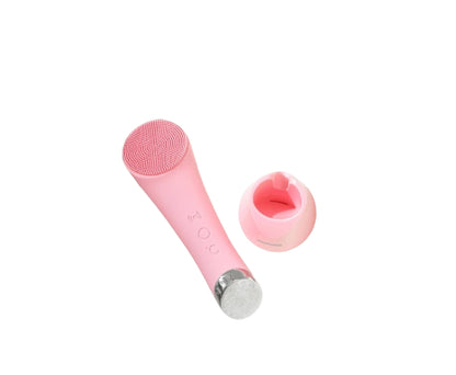 Porodo Lifestyle Sonic Vibration Facial Cleansing Brush - Pink
