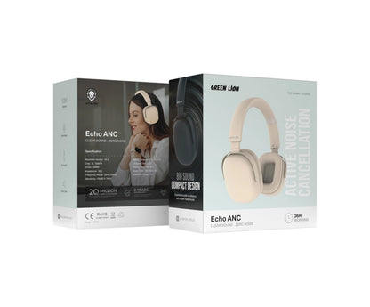 Green Lion Echo ANC Bluetooth Headphones