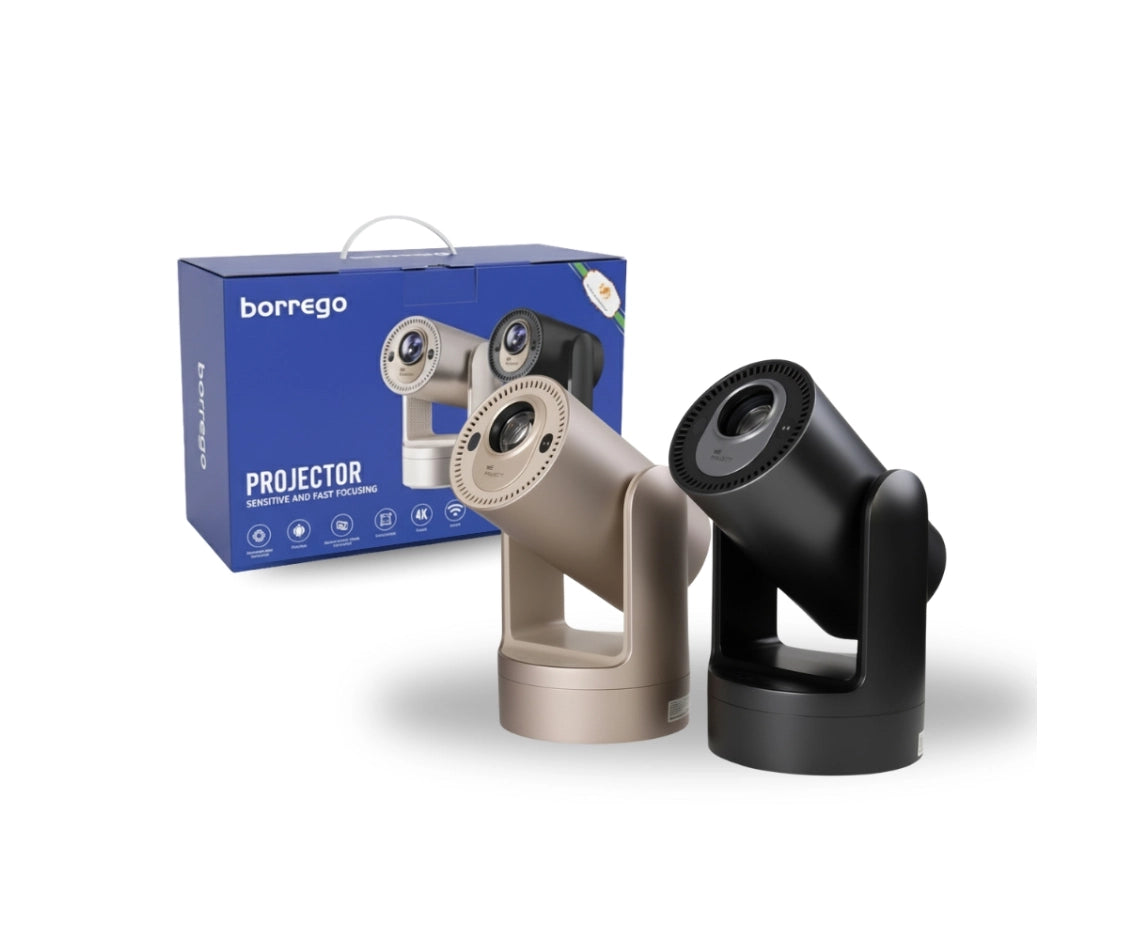 Borrego Smart 7 Projector 4K Rechargeable