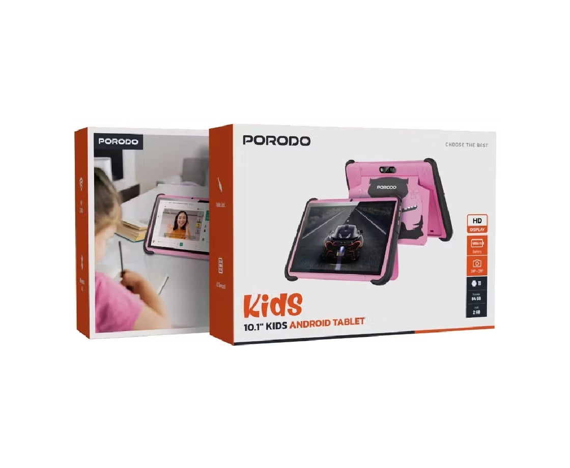 PORODO 10.1" KIDS ANDROID TABLET