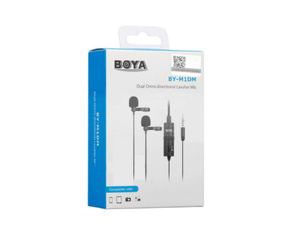 Boya M1DM TikTok Omni-Directional Lavalier Microphone