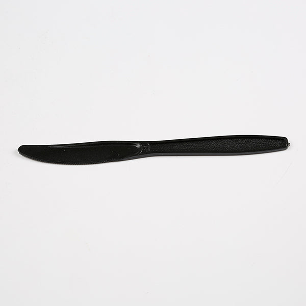 Plastic Knife Black Q Pac 1X50 Pieces