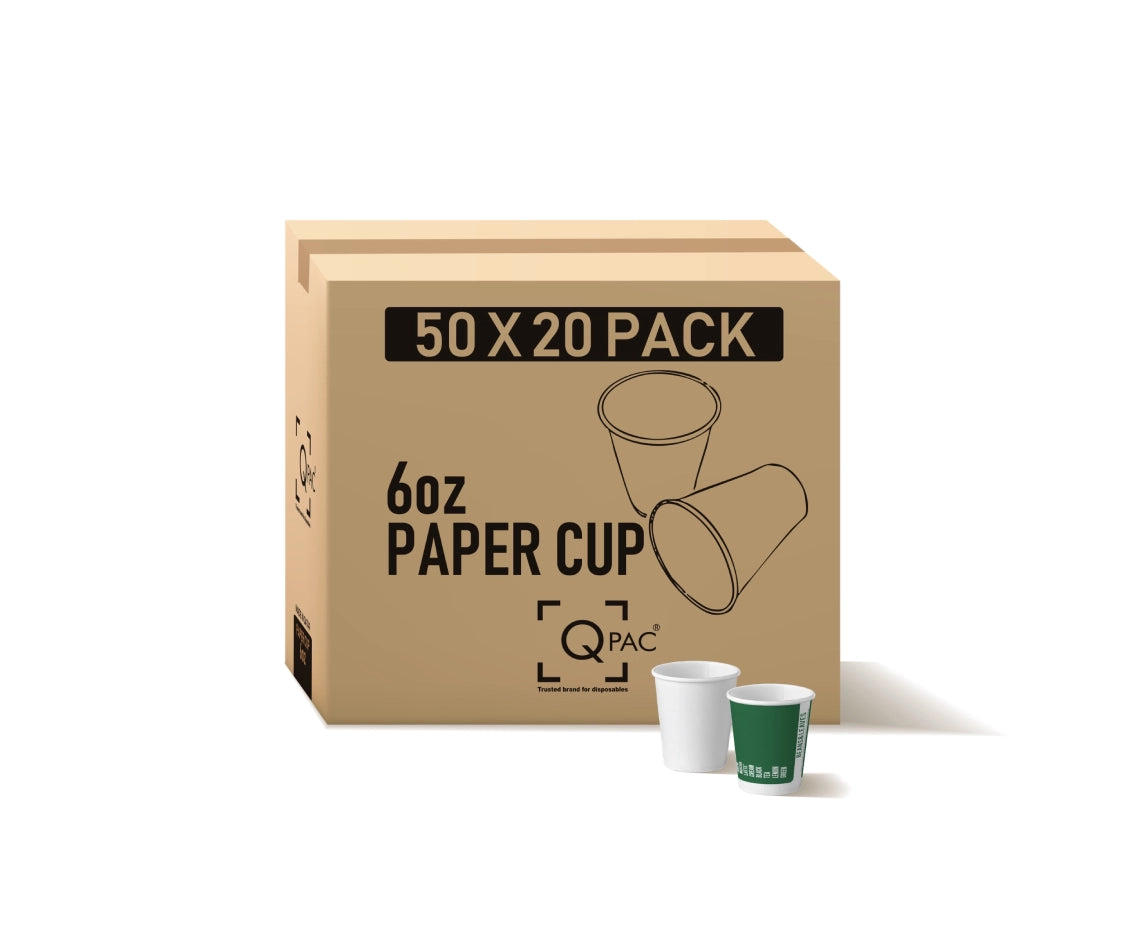 Paper Cup 6 Oz 1x1000 Pieces