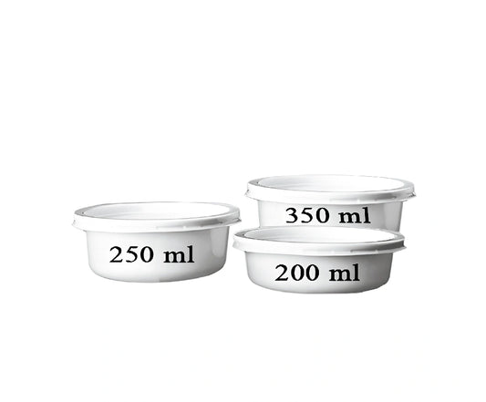 Plastic Cup White 1x50 pieces
