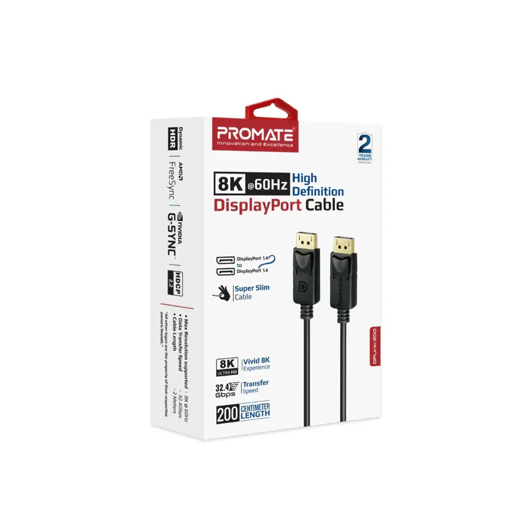 Promate High-Definition DisplayPort to Display Cable