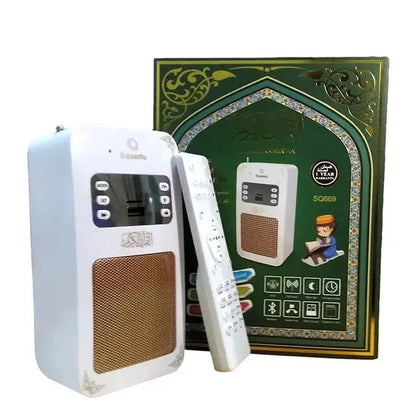 Equantu SQ-669 Smart Wall Plug Quran Speaker with Remote