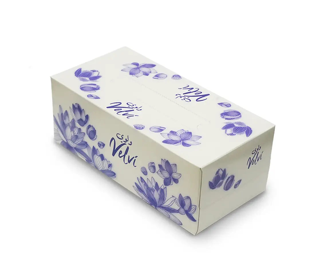 Facial Tissue Velvi 2ply 180 Sheets  1x5 Piece