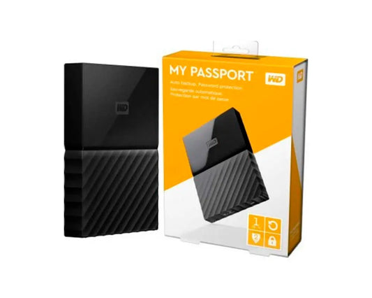 WD My Passport 1TB External Hard Drive
