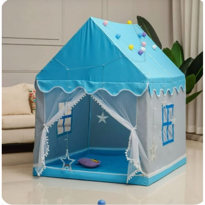 Kids Play Tent for Girls & Boys – Blue